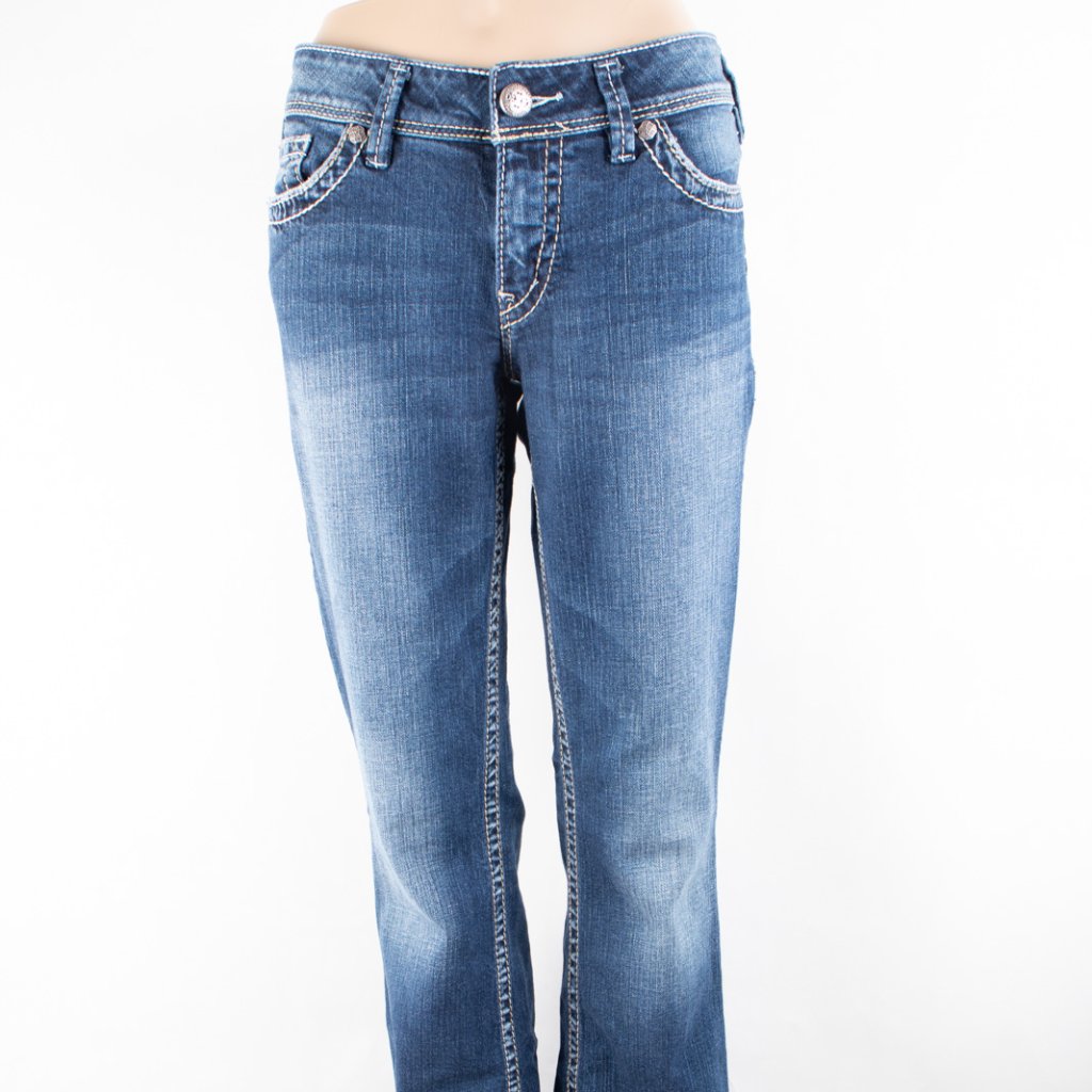 Silver Jeans Suki Surplus Bootcut 30 X 32 Womens Denim Jeans